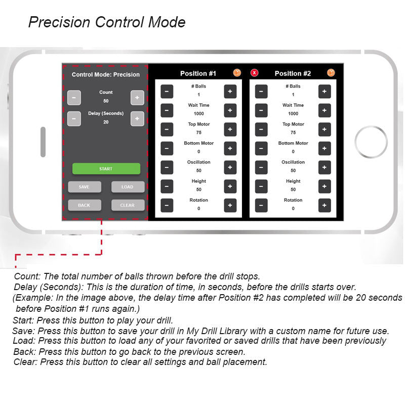 Pro 100-Drill Ping Pong Robot